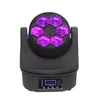 2 pezzi 6x15W rgbw 4in1 beam wash mini led movinghead light DMX led moving head b eye