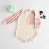 Baby Girls Boys Knit Rompers New 2020 Spring Long Sleeve Wool Knitted Rompers Baby Fashion Jumpsuit Toddler Kid's Clothing G1221