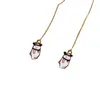 Doreenbeads Moda Etnic Drop Surings Jóias pingentes de cerejeira japonesa para mulheres Charms 1 Par de lustre