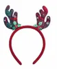 Christmas Hairpin Glowing Cartoon Santa Claus Snowman Antler Child And Adult Christmas Headband Christmas Decoration Hair Clip H0002