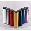 Temperature Control Smart Water Bottle 500ml Straight Tumbler Double Wall 304 Stainless Steel Cup Christmas Gift For Friends