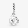 100% 925 Ayar Gümüş Sevimli Trakzan Dangle Charm Fit Pandora Orijinal Avrupa Charms Bilezik Moda Düğün Takı Aksesuarları