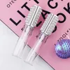 5 ml diamant lege ronde ronde lipgloss buis hooggraden doorzichtige plastic lipglosscontainers vulfles cosmetische verpakking container7772078