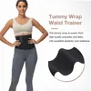 Intimo modellante da donna Allenatore per la vita per le donne Sauna Trimmer Cintura Tummy Wrap Plus Size Snatch Me Up Bandage Sweat Wraps