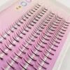 Eyelashes eyelash lash grower lashes extension natural long Barbie sandwich individual single cluster mink eyelashes Mixed Grafted Soft five row self grafting