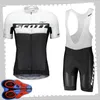 Scott equipe ciclismo mangas curtas jersey (babador) conjuntos de calções verão verão Respirável estrada roupas de bicicleta MTB roupas de bicicleta esportes uniformes y210414154