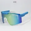 Design de moda polarizado ciclismo esportes sunglasses colorido quadro grande bicicleta óculos de bicicleta