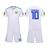 Tamanho infantil/masculino, traje cosplay do capitão Tsubasa, kits japão frança espanha Ozora Oliver Atom Camisas de futebol brancas