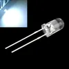 Light Beads ICOCO Super Deals Top Selling 100Pcs 5mm White Ultra-Bright LED Lamp Emitting Diodes 15000MCD