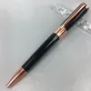 Luxo ST Duponte Rollerball caneta super design clipe de ouro material de escritório escrita presente de Natal inteiro7425729
