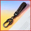 2022 Car Keychain Force Sac Pendentif Pendentif Porte-clés pour hommes Cadeau Cadeau Microfibre Cuir Accessoires Personnalisé