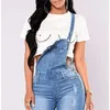 Damesjeans gescheurde jumpsuit mouwloze denim overalls voor dames vriendje vakantie backless gat 2022 koppelkleding