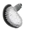 Brosse de roue en alliage pour voiture, camion, moto, roue en alliage, moyeu de jante, propre, fil enduit de plastique, outil de nettoyage, 1 pièce