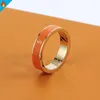 Mode Gouden Ringen voor Mannen Luxe Womens Ring Love Lady Designer Mens Bague Sieraden Roestvrij stalen Brief Engagement Present Classic