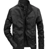 Jackets para hombres Hombres Autumn Wind Winter Chaqueta de cuero Cubririo retro Motocicleta Cálida PU para ropa My497