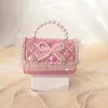 Mini Mini Bolsas Bonito Menina Princesa Messenger Bag Kawaii Bebê Pequeno Moeda Moda Meninas Festa mão Sacos Bolsa De Tote