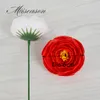 40pcs Dia:6cm Soap Rose Head Romantic Wedding Valentine's Day Gift Wedding Banquet Home Decoration Hand Flower Art 5 colors