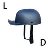 Motorhelmen Helm Retro Half-helm Full Face Baseball Cap Accessoires D S Cocktail Half Zwart Skid Deksel