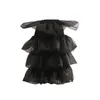 Kjolar MeetLife Victorian Dickens Bustle Drawstring Justera Steampunk Overskirt Costume Petticoat Hoop Kjol Crinoline för Rococo9321522