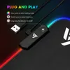 PC313 RGBゲームマウスパッド大型拡張LEDマウスパッド13ライトモード2輝度レベル滑り止めゴムマウスマット