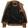 Mens läderjackor höst vinter manlig klassisk motorcykel hög kvalitet PU läderjacka casual jaqueta de couro masculin 5xl 211018