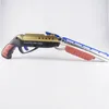 Soft Bullet Toy Gun Double-Barreled Plast Repeater Pistols Modell Böjbar Med Bullets Present Till Barn Barn Birthday Gifts