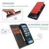 Magnetic Leather Phone Fodral för iPhone 13 12 11 Pro Max Flip Stand Book Protective Case Cover