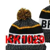 2021 Bruins Hockey Beanie North American Team Side Patch Winter Ward Sport Knit Hat Skull Caps A1