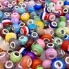 Mélangez au hasard les couleurs et les perles de conception. Les breloques en résine conviennent à la fabrication de bijoux, bracelet, collier pendentif, taille environ 14 mm, min. commander 100 pièces