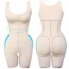 Shapers femininos Bodysuits Mulheres modelam o corpo inteiro emagrecedor de roupas íntimas do controle da barriga no meio da barriga pós -parto Modelagem de modelagem