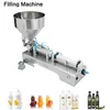 Multifunctional Single Head Filling Machine Yogurt Ketchup Paste Liquid Dual Use Filler