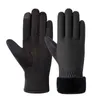Fünf Finger Handschuhe Damen winddichtem Handgelenk warme Winterfästerstätte Fahren Skihandschuh 9.3