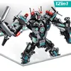 12 в 1 Super Pioneer Robot Model Kits Transform Building Blocks Bricks Toy для детей