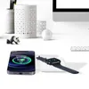 2 in 1 Foldable Qi magnetic fast wireless charger for Iwatch magnet dual core charger 15W Charging Dock Station