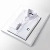 2021 Designer Mens Dress Shoes a Shirts Business Fashion Camicia casual Marchi Uomo Shir Spring Slim Fit Merda chemises de marque pour hommes M-3XL # 01