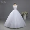 ZJ9022 branco marfim vestido de casamento vestido de baile vestidos nupcial sweetheart laço feito personalizado plus size