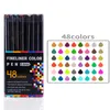 Gel Pens 100 Colors Neutral Marker Pen Colorful Permanent Fineliner For School Office Set Ink Art Supplies