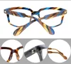 نظارات الرجال البصرية للرجال إطارات المشهد للرجال للنساء أزياء النظارات المضلعة غير النظامية