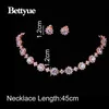 Bettyue Brand Fashion New Jewelry Sets AAA Multicolor Zircon Personality Flower Shape Jewelry Sets For Woman Wedding Charm Gift H1022