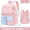 Koreansk mode Rainbow Shoulder Strap School Bag For Teenagers Girls Children039S vattentäta ryggsäckar Kids Schoolbags Mochilas1108293