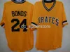 Custom BARRY BONDS Baseball Cool Base JERSEY GOLD New Stitch Any Name Number Men Women Youth baseball jersey