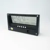 LCD Elektronisk Tabell Klocktemperatur Fuktmätare Larm Kreativ Digital Display Multi-Function Blue Light