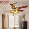 ceiling fan bright light