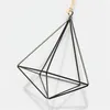 2021 hanging Air Plant Holder Modern Geometric Planter Container Air Plant Rack Planters Pots Wall Decor five sided