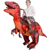 Halloween Carnaval Kostuum Opblaasbare Dinosaurus T-Rex Kostuum Jurassic World Park Opblaasbaar Dinosaurus Cosplay Kostuum Speelgoed