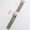 18 -миллиметровые часы из нержавеющей стали серебряные металлические браслеты для часов для Rado288i