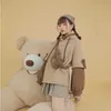 Harajuku esthétique ours anime sweat à capuche femmes coréen kawaii ras du cou à manches longues surdimensionné streetwear kpop automne hiver vêtements hauts 210809