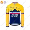 Racing Jassen 2021 Slovenië National Team Fietsen Jersey Lange Mouw Mannen Kleding Racefiets Overhemd Winter Thermische jas MTB Maillot