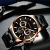 Męskie zegarki Curren Top Brand Quartz Fashion Watch Mężczyźni Wodoodporna Armia Sporty Wristwatches Stalowy Mężczyzna Zegar Relogio Masculino 210517