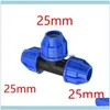 Forniture Patio, Prato Giardino Casa Gardent-Type 20Mm 25Mm 32Mm Pvc Pe Tube Tee Splitter Acqua 1/2 3/4 1 Pollice Tubo Riduzione Connettore 1Pcs Wat